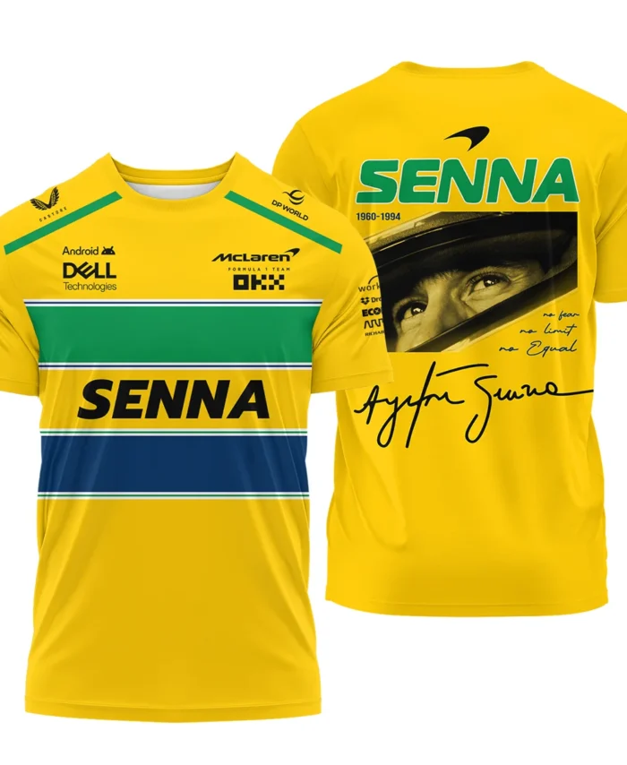 Ayrton Senna McLaren Formula One Exclusive T-Shirt BLF1190525A2TS
