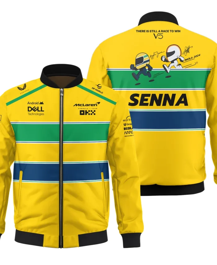 Ayrton Senna The Racing Legend McLaren F1 Exclusive Bomber BLF13625A1BB