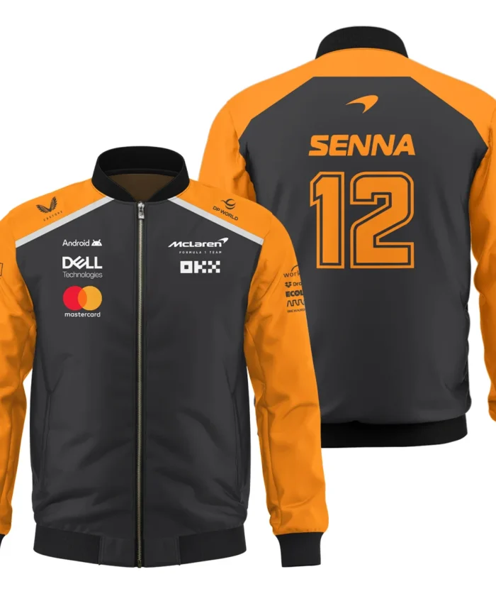Ayrton Senna The Racing Legend McLaren F1 Exclusive Bomber BLF16625A1BB