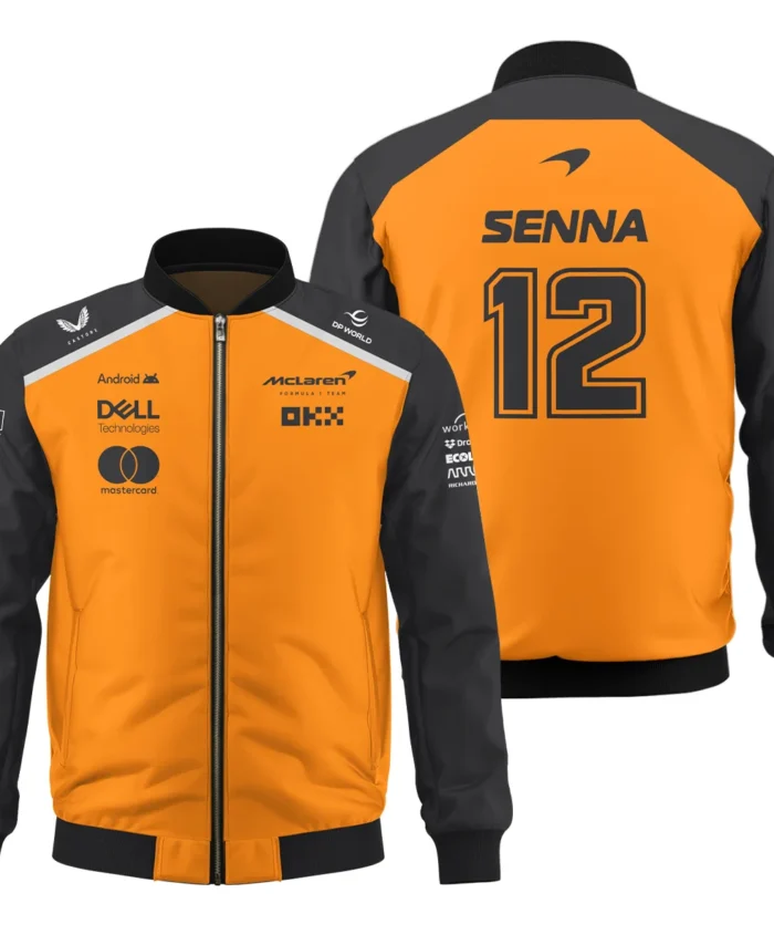 Ayrton Senna The Racing Legend McLaren F1 Exclusive Bomber BLF16625A2BB