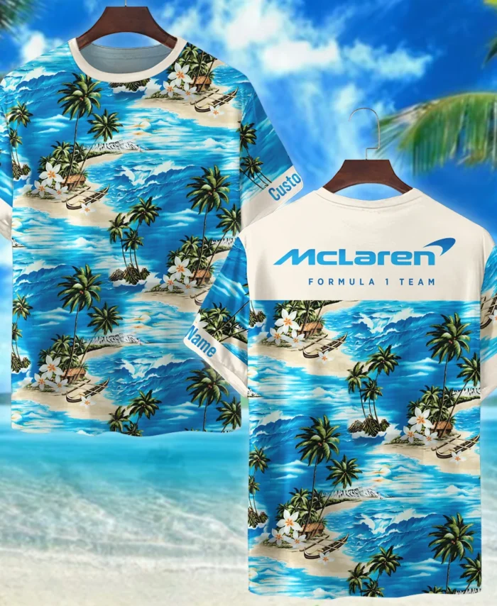 Beachside Speed McLaren F1 Paradise T-Shirt BL300475A2TS