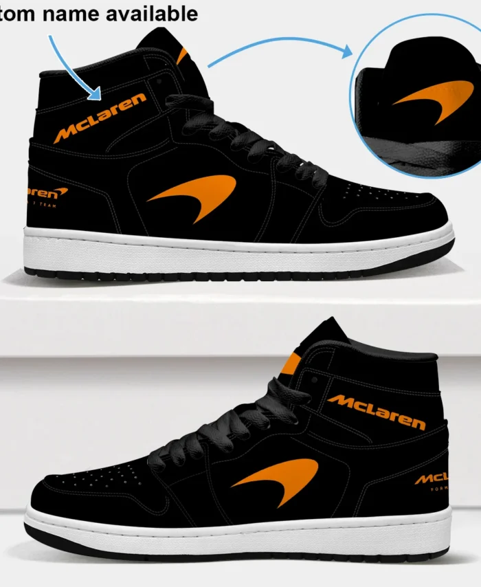 Black Custom Shoes Exclusive Logo Air Jordan 1 High BLMCL17725A4