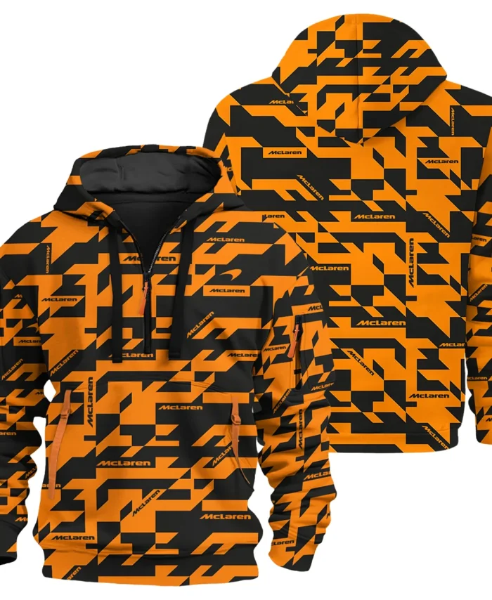 Camo Livery McLaren F1 Exclusive Logo Hoodie Half Zip BLMCL9525A33HZ