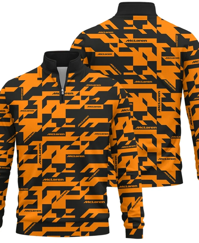 Camo Livery McLaren F1 Quarter-Zip Sweatshirt All Over Prints BLMCL9525A3QTZ