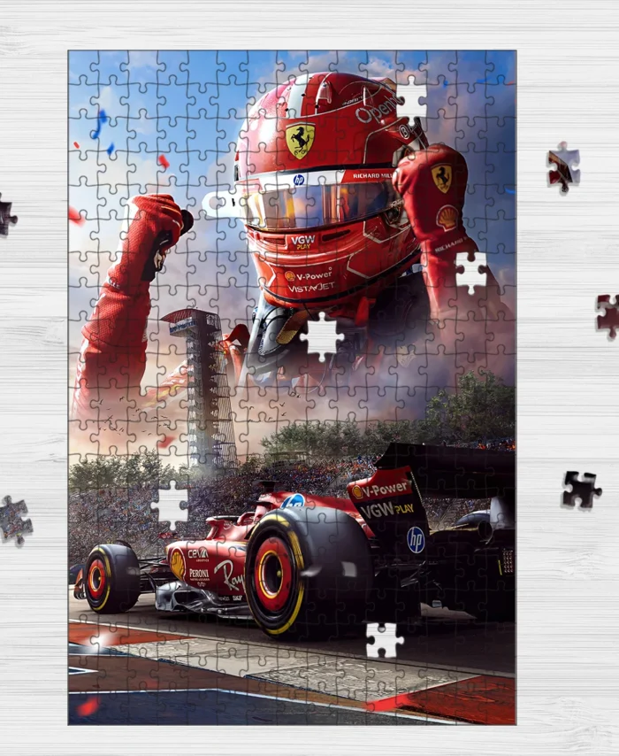 Charles Leclerc - Jigsaw Puzzle Game For F1 Fans BLF1PZ16