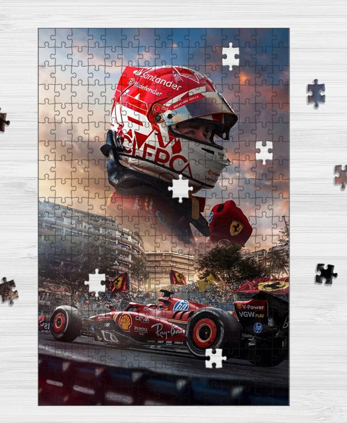 Charles Leclerc - Jigsaw Puzzle Game For F1 Fans BLF1PZ22