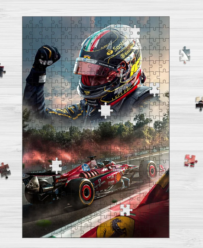 Charles Leclerc - Jigsaw Puzzle Game For F1 Fans BLF1PZ25