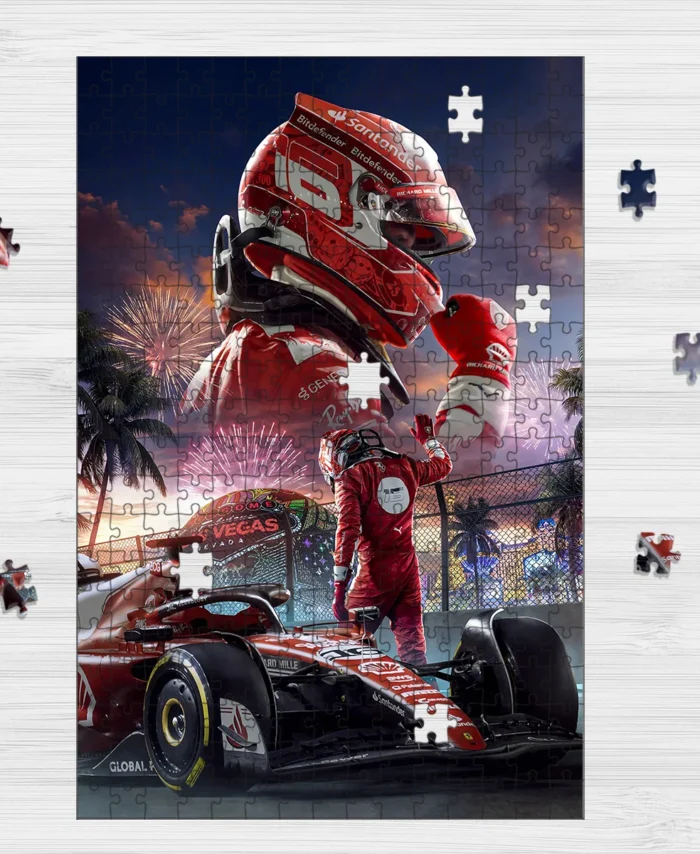 Charles Leclerc - Jigsaw Puzzle Game For F1 Fans BLF1PZ26