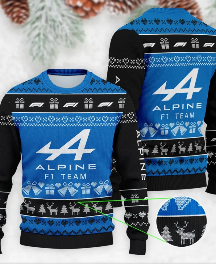 Christmas Collection Alpine Formula 1 - Ugly Sweater BLVAF1220925A5ALP