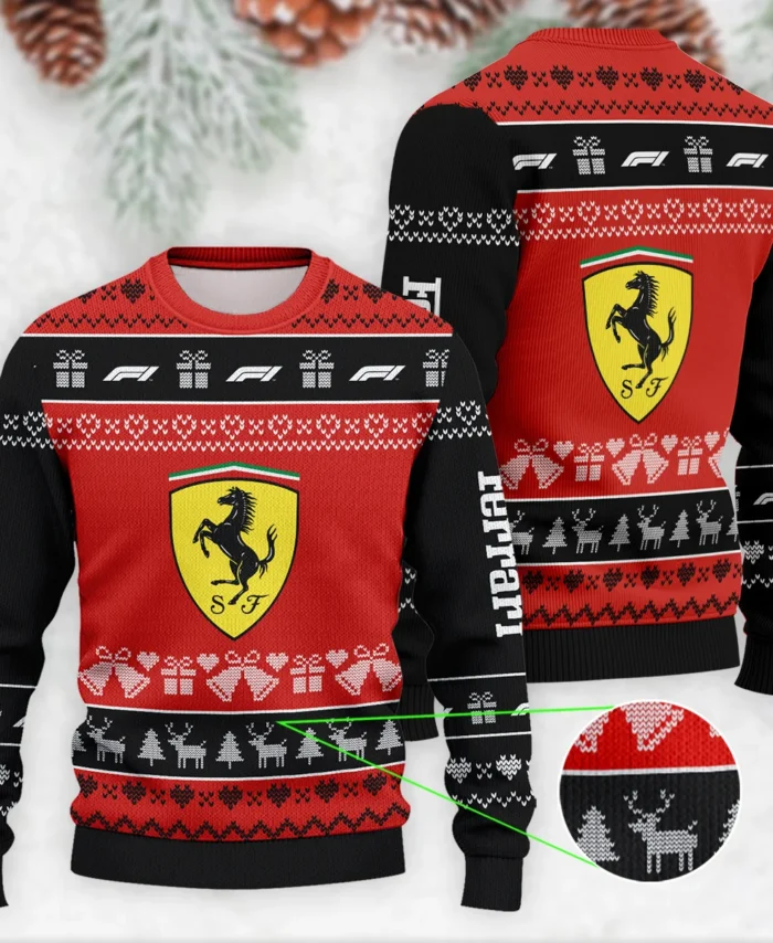 Christmas Collection Ferrari Formula 1 - Ugly Sweater BLVAF1220925A5FRR