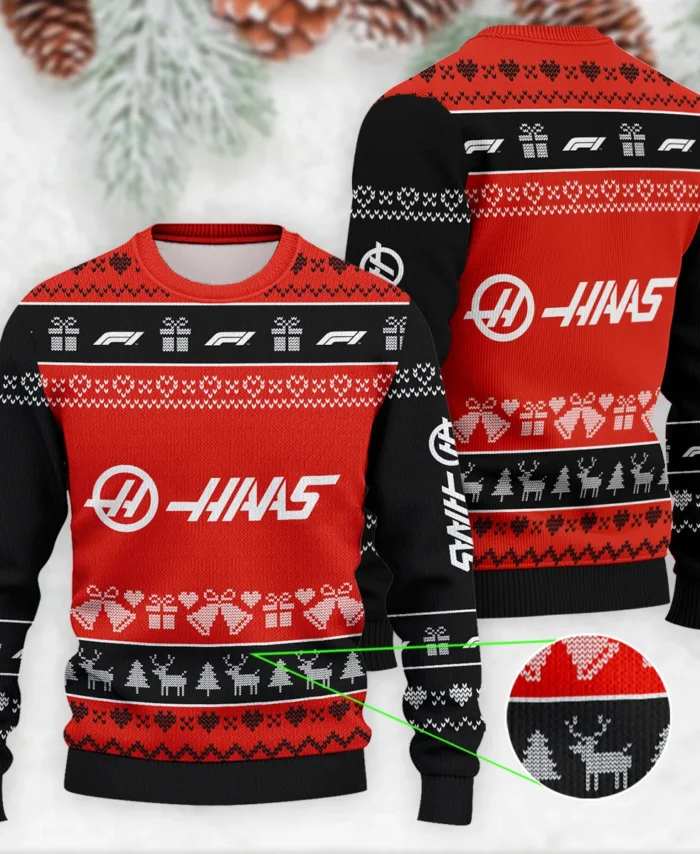 Christmas Collection Haas Formula 1 - Ugly Sweater BLVAF1220925A5HAAS