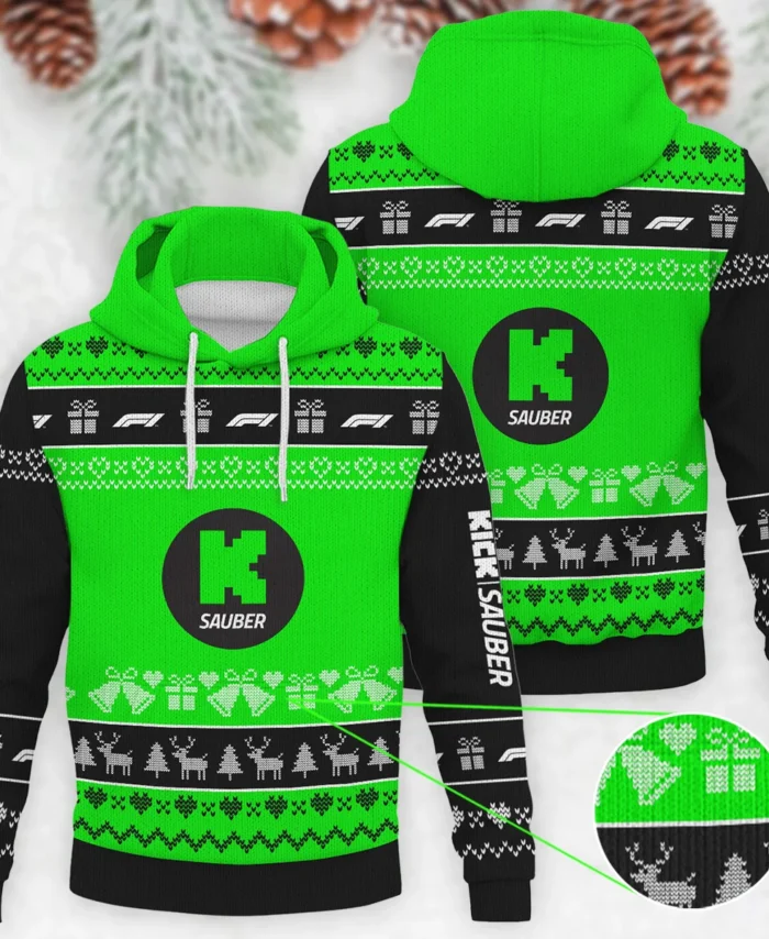 Christmas Collection Kick Sauber Formula 1 - Knitted Hoodie BLVAF12209250A5KS