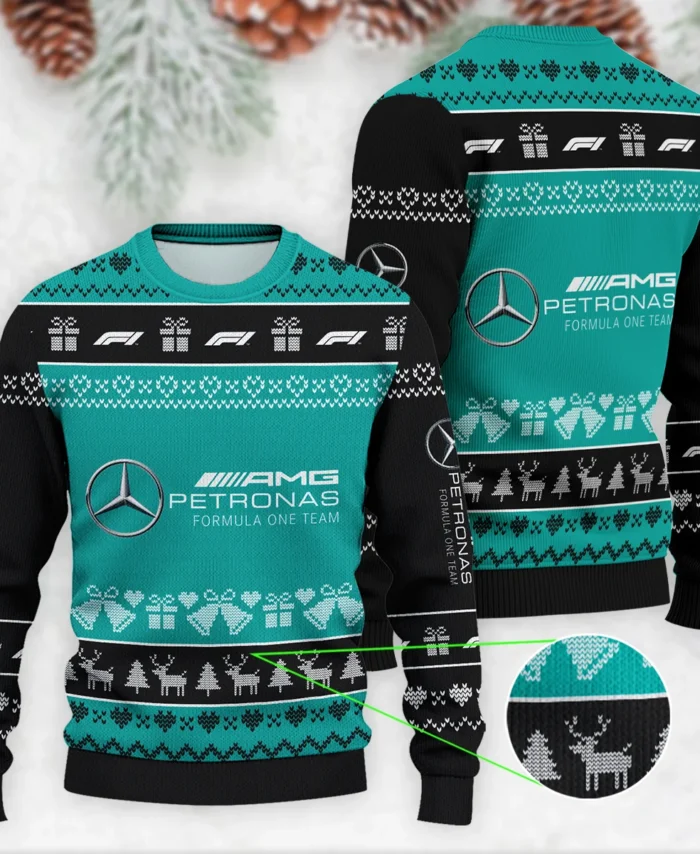 Christmas Collection Mercedes Formula 1 - Ugly Sweater BLVAF1220925A5MER