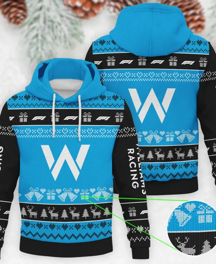 Christmas Collection Williams Formula 1 - Knitted Hoodie BLVAF12209250A5WIL
