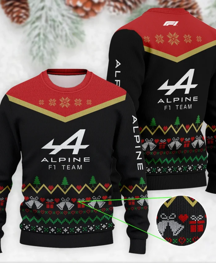 Christmas Gift Alpine Formula 1 - Ugly Sweater BLVAF1220925A7ALP