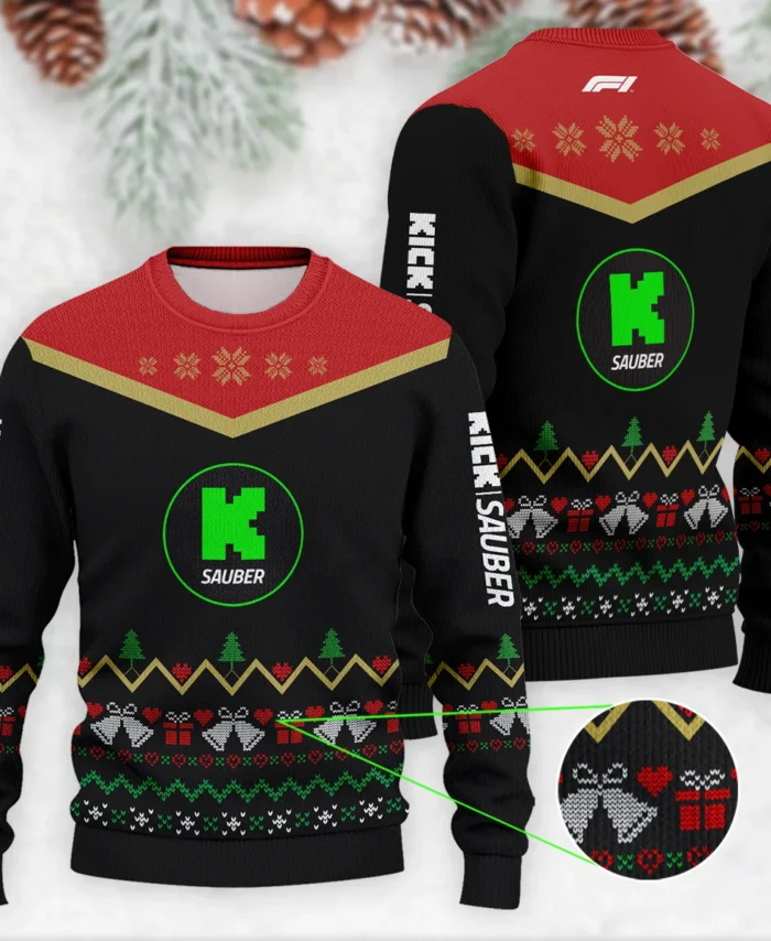 Christmas Gift Kick Sauber Formula 1 - Ugly Sweater BLVAF1220925A7KS
