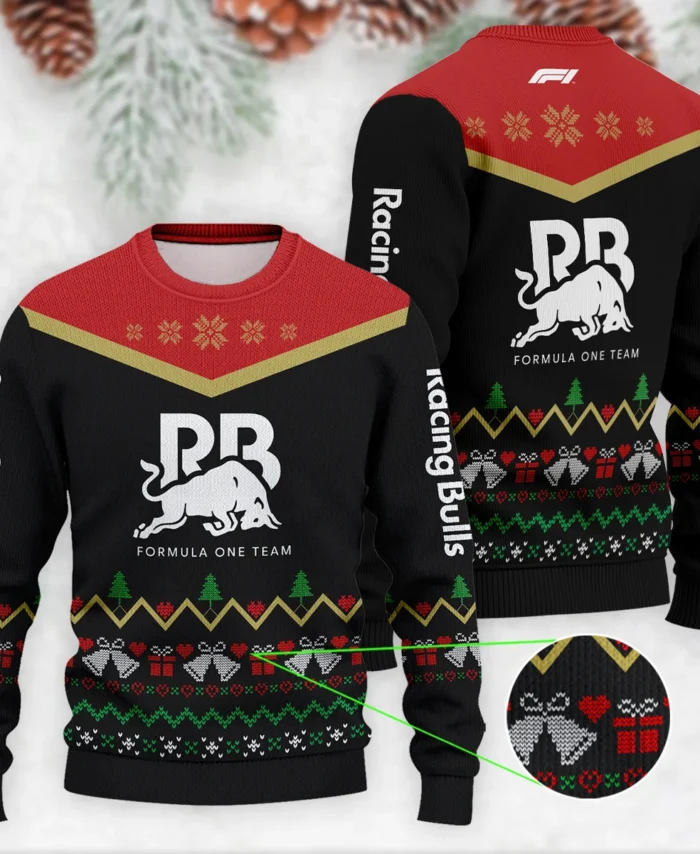 Christmas Gift Racing Bulls Formula 1 - Ugly Sweater BLVAF1220925A7RAC