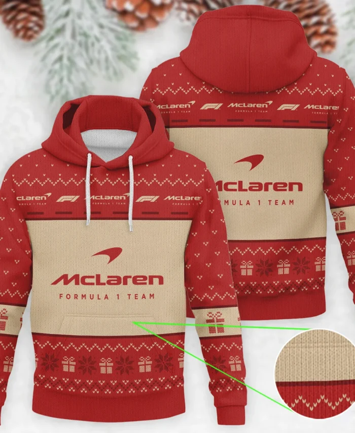 Christmas McLaren Formula 1 - Knitted Hoodie BLVAF12209250A14MCL