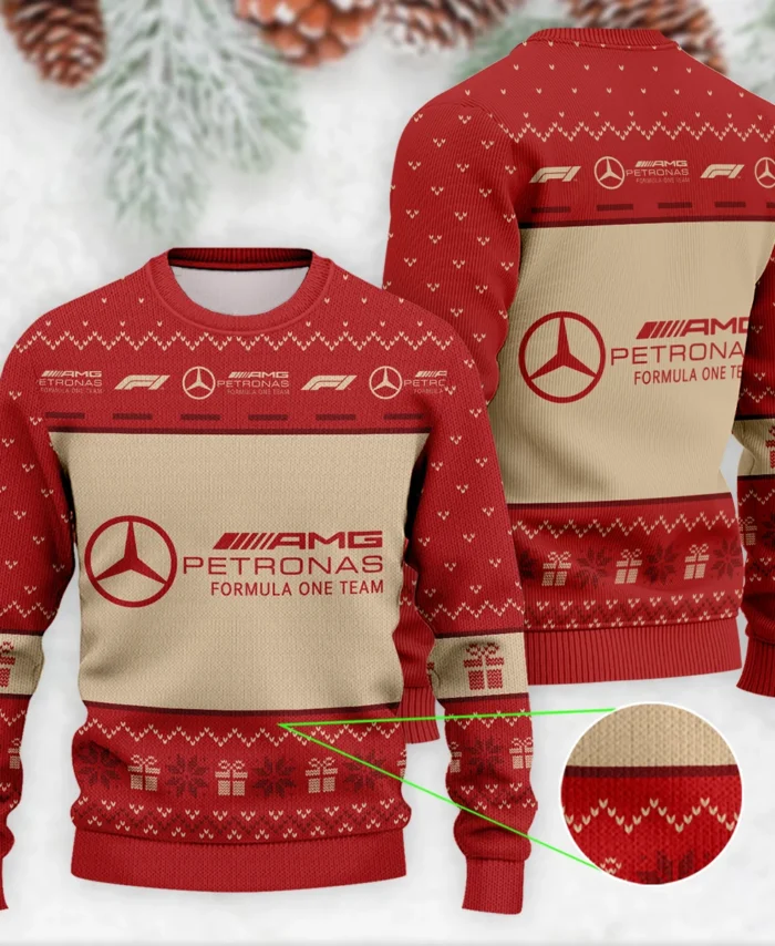 Christmas Mercedes Formula 1 - Ugly Sweater BLVAF1220925A14MER