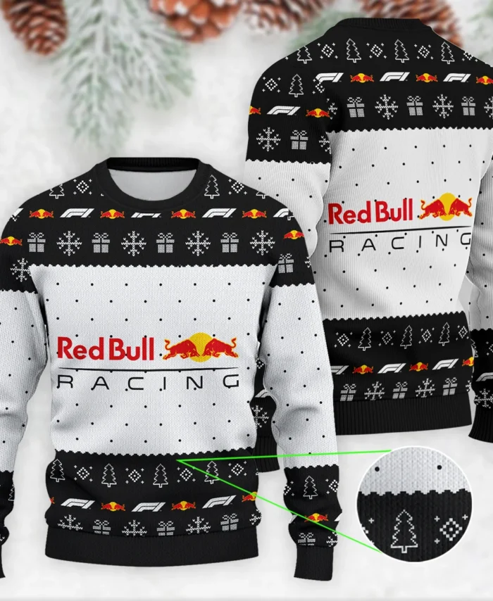 Christmas Pattern Red Bull Racing Formula 1 - Ugly Sweater BLVAF1220925A1RBR