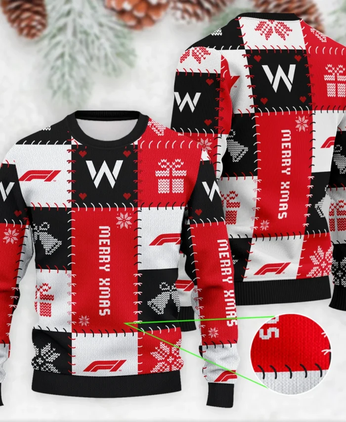 Christmas Pattern Williams Formula 1 - Ugly Sweater BLVAF1220925A9WIL