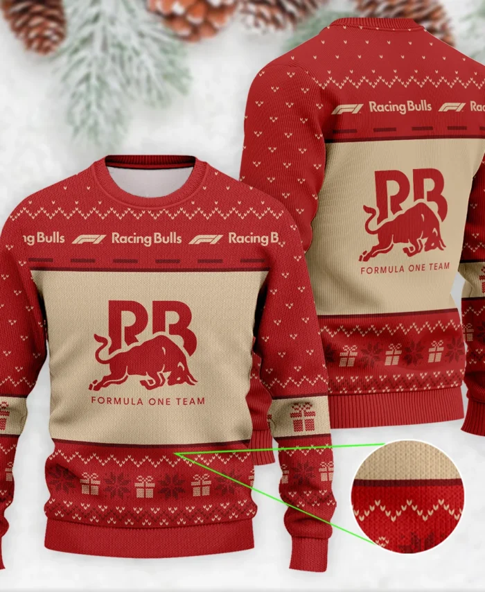 Christmas Racing Bulls Formula 1 - Ugly Sweater BLVAF1220925A14RAC