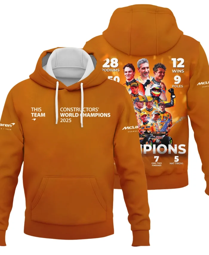 Constructors' World Champion 2025 McLaren F1 Hoodie BLMCL51025A1HD