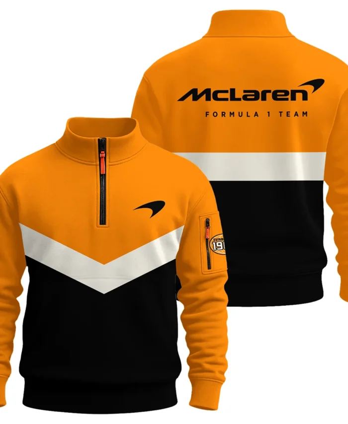 Established 1963 McLaren F1 - Sweatshirt Zipper BLMCL271025A2SHZ