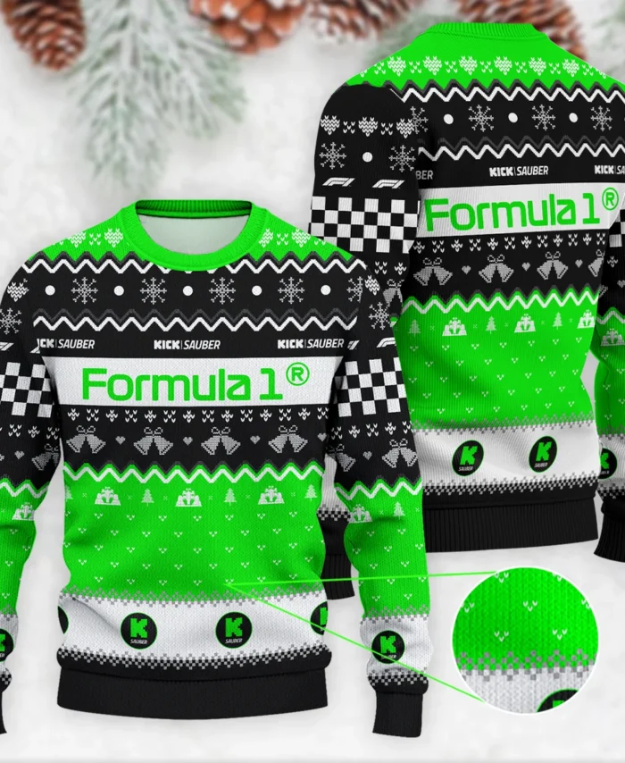 Exclusive Xmas Kick Sauber Formula 1 - Ugly Sweater BLVAF1220925A12KS