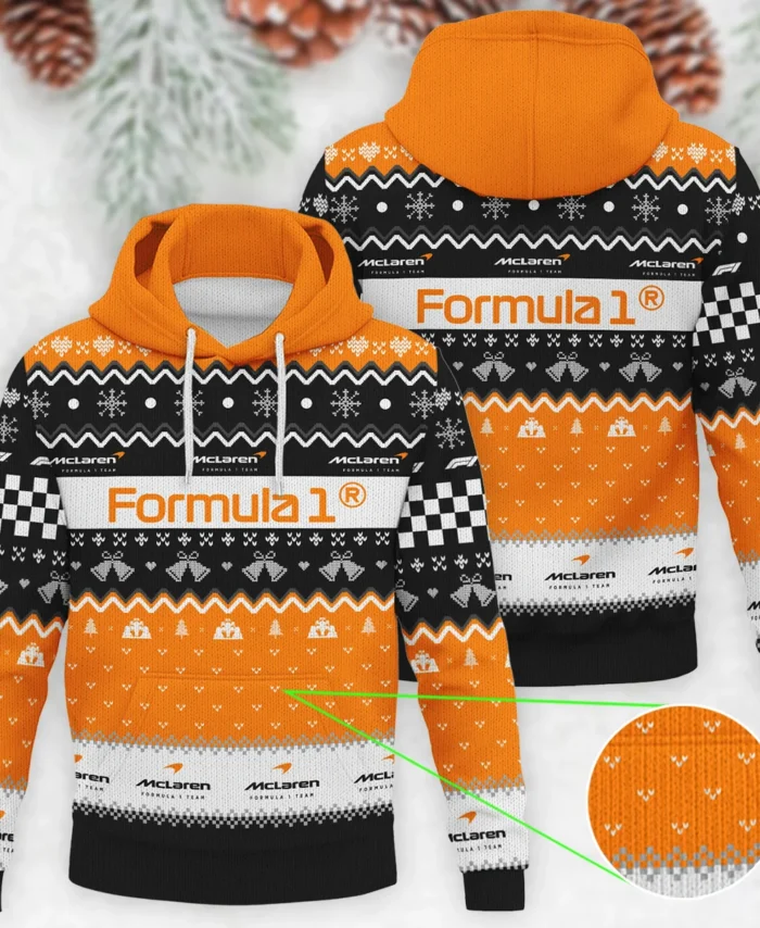 Exclusive Xmas McLaren Formula 1 - Knitted Hoodie BLVAF12209250A12MCL
