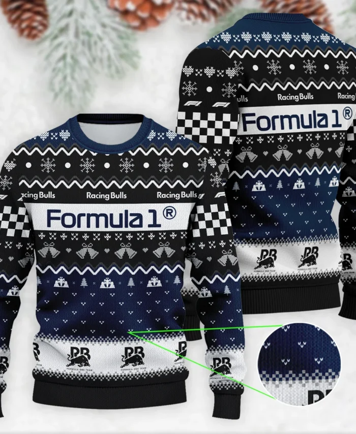 Exclusive Xmas Racing Bulls Formula 1 - Ugly Sweater BLVAF1220925A12RAC