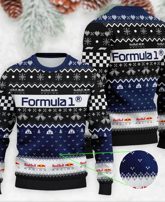 Exclusive Xmas Red Bull Racing Formula 1 - Ugly Sweater BLVAF1220925A12RBR