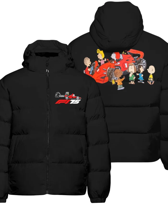 F1 x Snoopy Peanuts Pit Crew Down & Puffer Jackets BLF112925A2HCJ