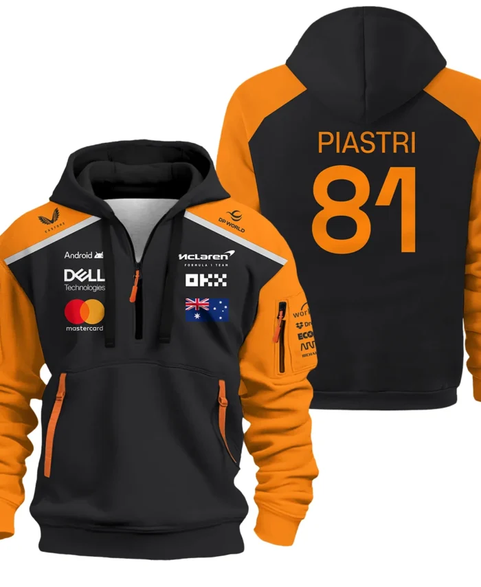 Fanwear Exclusive Logo Hoodie Half Zip BLF1290325A4MCLHDF CleanFit