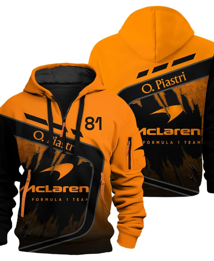 Fanwear Exclusive Logo Hoodie Half Zip BLOP3425A13HZ CleanFit