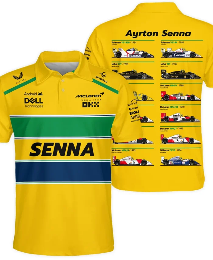 Fanwear Exclusive Polo Shirt Featuring His Iconic Liveries BLF13625A5PL CleanFit