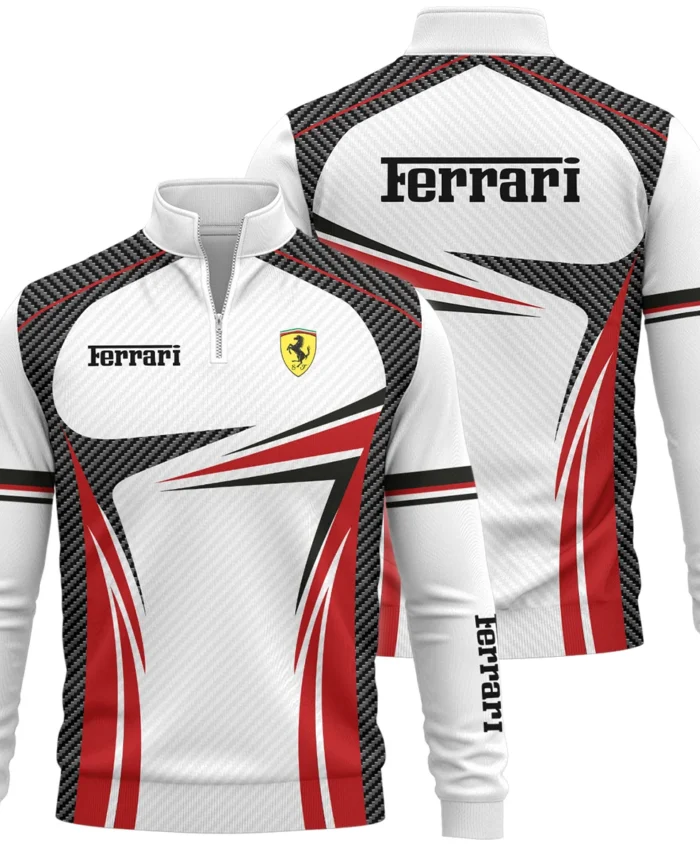 Ferrari F1 Team For Fans - Quarter Zip Sweatshirt BLVAF1031225A1FRRQZS