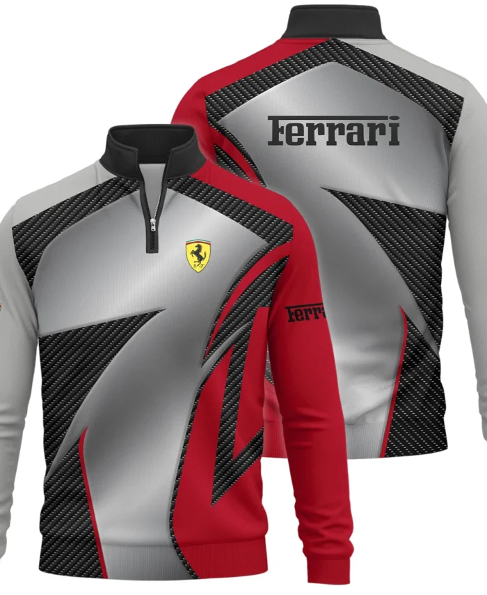 Ferrari F1 Team For Fans - Quarter Zip Sweatshirt BLVAF1031225A2FRRQZS