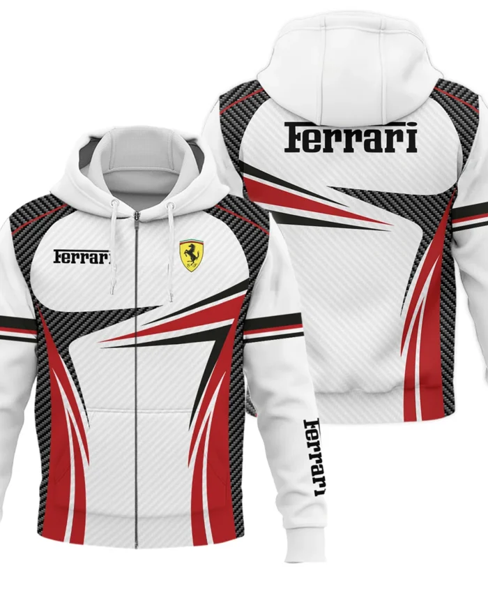 Ferrari F1 Team For Fans - Zipper Hoodie BLVAF1031225A1FRRZHD