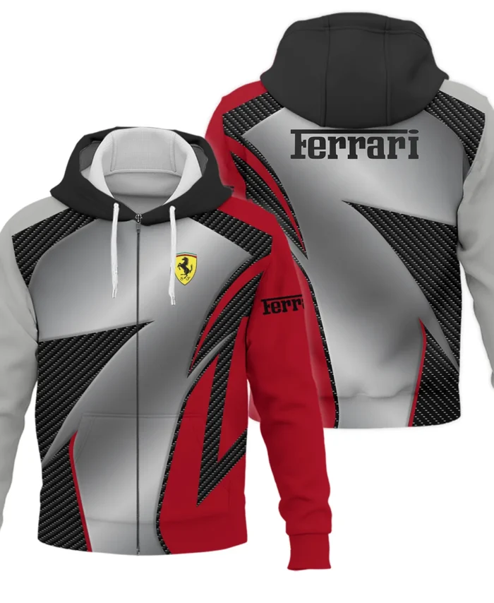 Ferrari F1 Team For Fans - Zipper Hoodie BLVAF1031225A2FRRZHD
