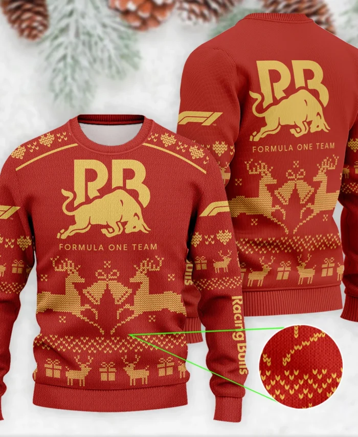 Festive Christmas Racing Bulls Formula 1 - Ugly Sweater BLVAF1220925A6RAC