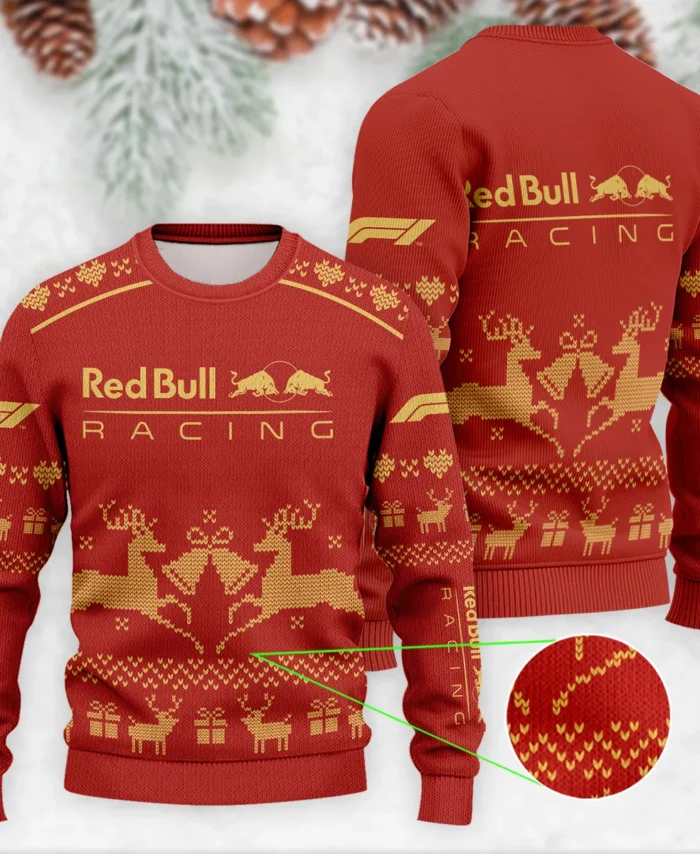Festive Christmas Red Bull Racing Formula 1 - Ugly Sweater BLVAF1220925A6RBR