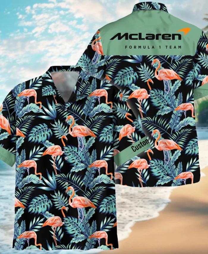 Flamingo Drift McLaren F1 Hawaiian Shirt BL300475A12HW