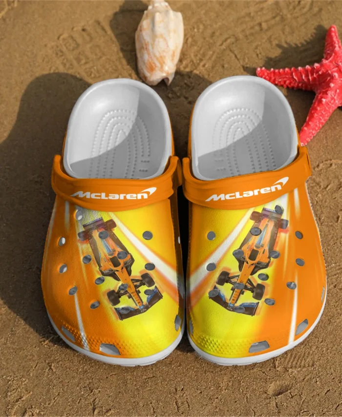 Flash 4 McLaren F1 Crocs - Waterproof Odor-resistant Antimicrobial BLMCL8425A22