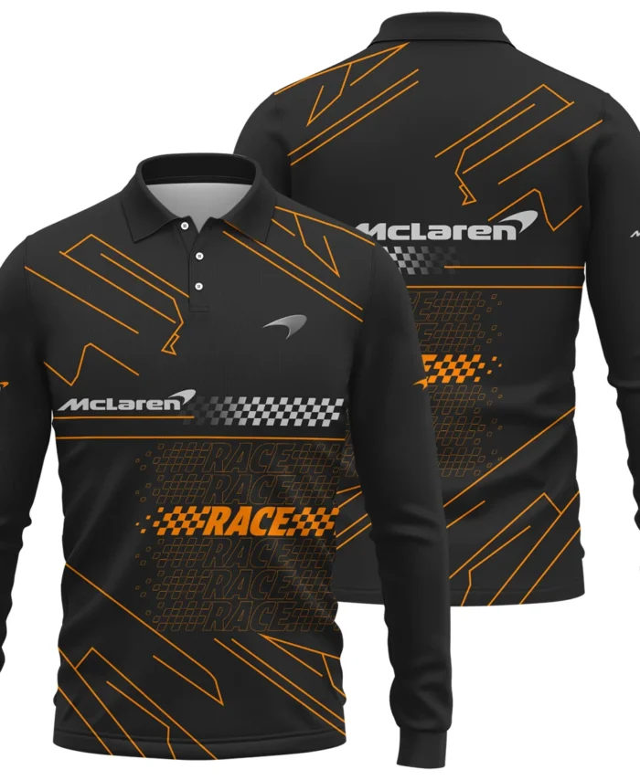 For Racing Fans McLaren F1 - Long Polo Shirt BLMCL191025A1LPL