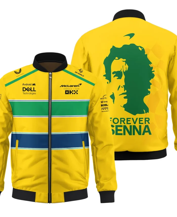 Forever Ayrton Senna McLaren F1 Exclusive Bomber BLF13625A2BB