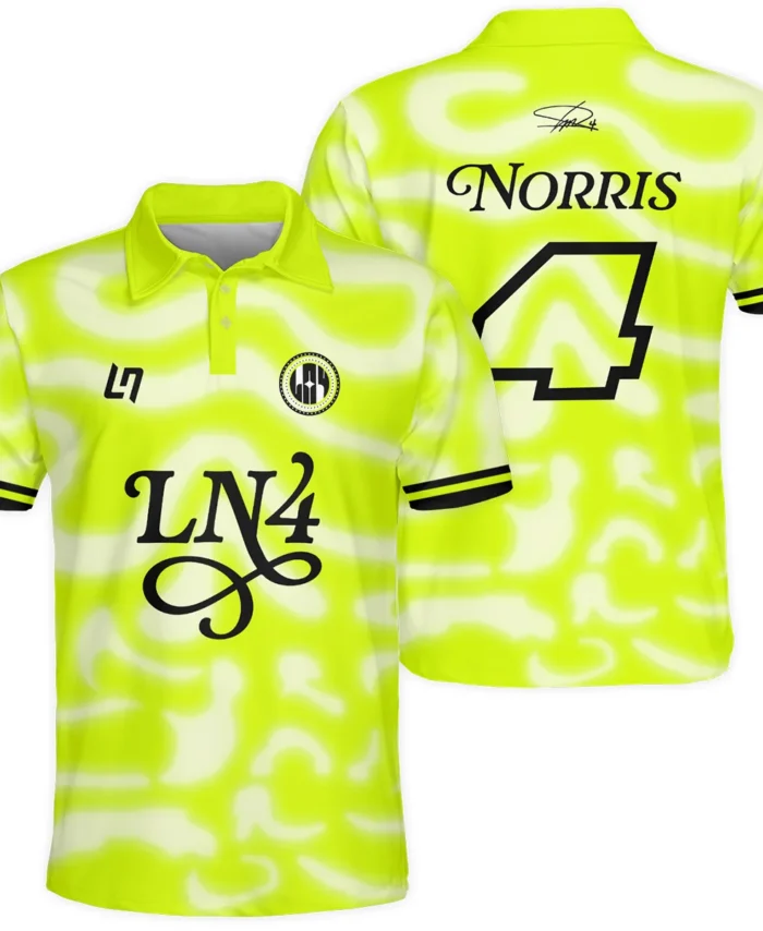 Grandstand '25 Lando Norris Polo Shirt BLNR14925A6PL