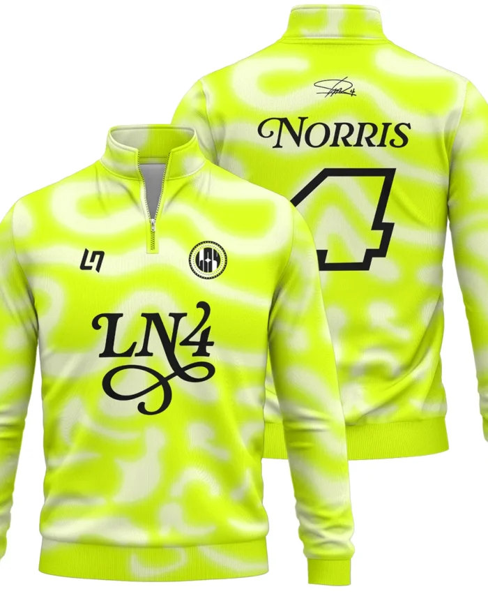 Grandstand '25 Lando Norris Quarter-Zip Sweatshirt BLNR14925A6QZS
