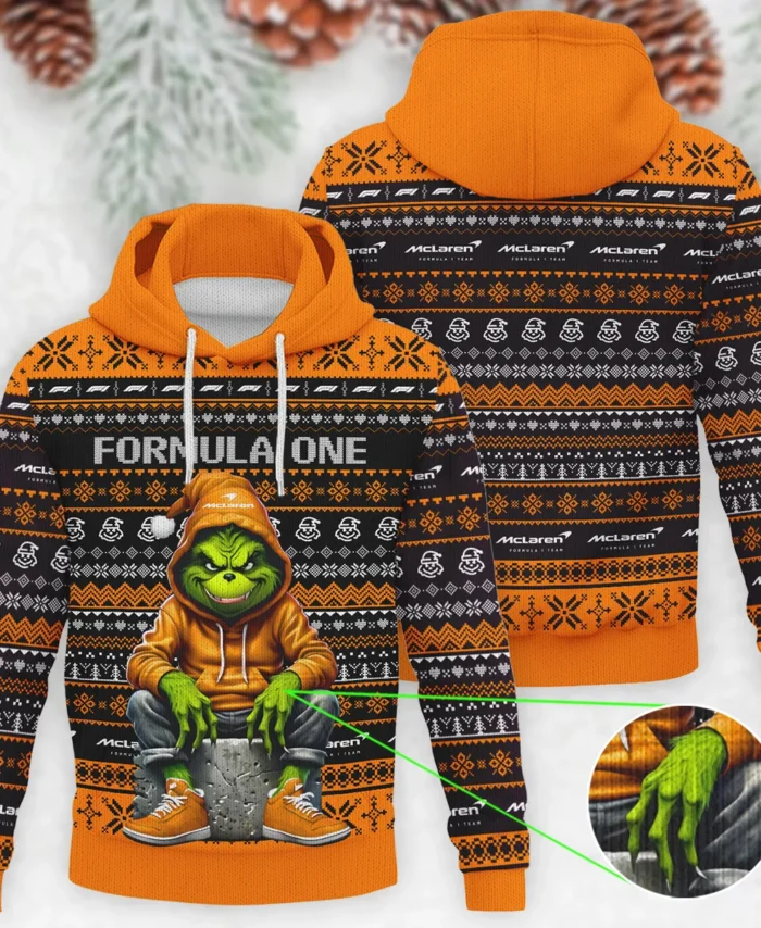 Grinch x McLaren Formula 1 - Knitted Hoodie BLVAF12209250A18MCL