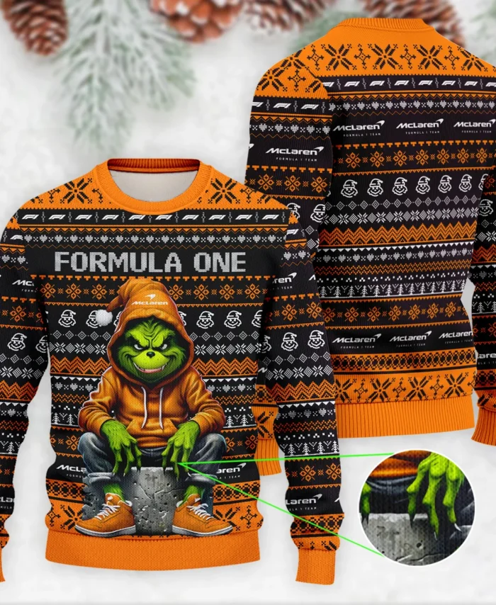 Grinch x McLaren Formula 1 - Ugly Sweater BLVAF1220925A18MCL